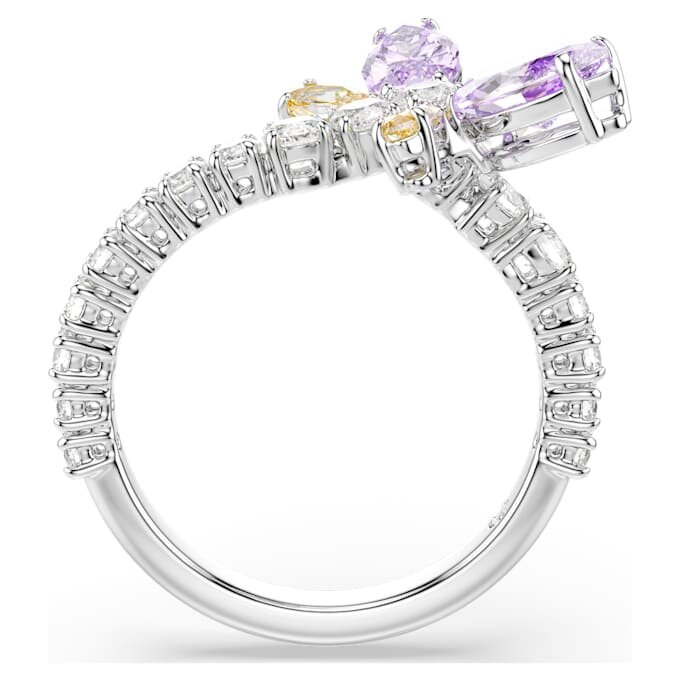 Δαχτυλίδι Ariana Grande X Swarovski με μοτίβο, μικτή κοπή, λιβελούλα, πολύχρωμο, επιροδιωμένο Δαχτυλίδι Ariana Grande X Swarovski με μοτίβο, μικτή κοπή, λιβελούλα, πολύχρωμο, επιροδιωμένο