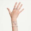 Βραχιόλι Ariana Grande X Swarovski με μικτή κοπή, λουλούδι, πολύχρωμο, επιροδιωμένο Βραχιόλι Ariana Grande X Swarovski με μικτή κοπή, λουλούδι, πολύχρωμο, επιροδιωμένο