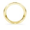 Δαχτυλίδι Eternity Band με διαμάντια εργαστηριακής καλλιέργειας 0,05 καράτια συνολικά, στρογγυλό σχήμα, κίτρινο χρυσό 14K Δαχτυλίδι Eternity Band με διαμάντια εργαστηριακής καλλιέργειας 0,05 καράτια συνολικά, στρογγυλό σχήμα, κίτρινο χρυσό 14K