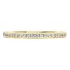 Δαχτυλίδι Eternity Band με διαμάντια εργαστηριακής καλλιέργειας 0,2 καράτια συνολικά, στρογγυλό σχήμα, κίτρινο χρυσό 14K Δαχτυλίδι Eternity Band με διαμάντια εργαστηριακής καλλιέργειας 0,2 καράτια συνολικά, στρογγυλό σχήμα, κίτρινο χρυσό 14K