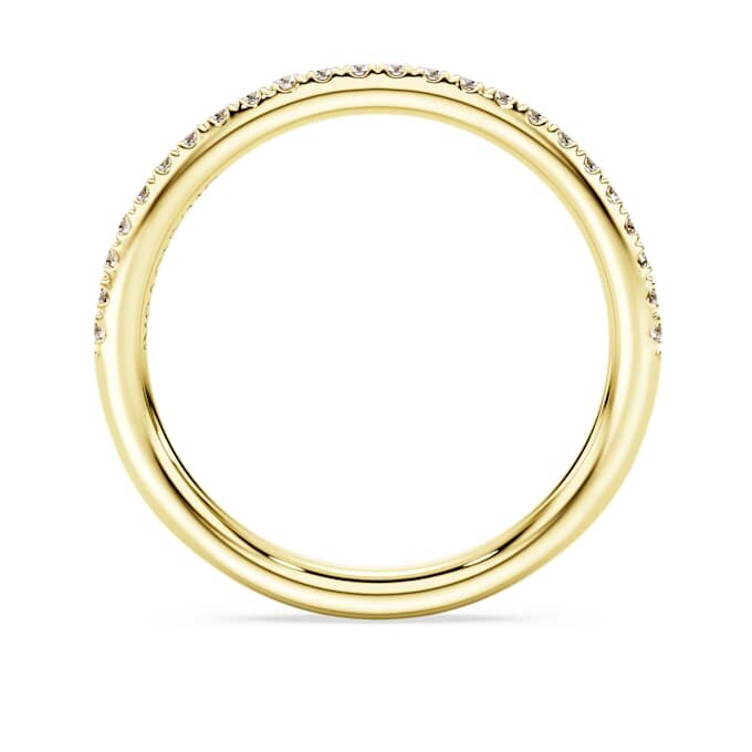 Δαχτυλίδι Eternity Band με διαμάντια εργαστηριακής καλλιέργειας 0,2 καράτια συνολικά, στρογγυλό σχήμα, κίτρινο χρυσό 14K Δαχτυλίδι Eternity Band με διαμάντια εργαστηριακής καλλιέργειας 0,2 καράτια συνολικά, στρογγυλό σχήμα, κίτρινο χρυσό 14K