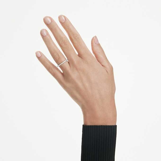 Δαχτυλίδι Eternity Band με διαμάντια εργαστηριακής καλλιέργειας 0,2 καράτια συνολικά, στρογγυλό σχήμα, λευκόχρυσο 14K Δαχτυλίδι Eternity Band με διαμάντια εργαστηριακής καλλιέργειας 0,2 καράτια συνολικά, στρογγυλό σχήμα, λευκόχρυσο 14K