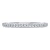 Δαχτυλίδι Eternity Band με διαμάντια εργαστηριακής καλλιέργειας 0,2 καράτια συνολικά, στρογγυλό σχήμα, λευκόχρυσο 14K Δαχτυλίδι Eternity Band με διαμάντια εργαστηριακής καλλιέργειας 0,2 καράτια συνολικά, στρογγυλό σχήμα, λευκόχρυσο 14K