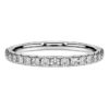 Δαχτυλίδι Eternity Band με διαμάντια εργαστηριακής καλλιέργειας 0,4 καράτια συνολικά, στρογγυλό σχήμα, ασήμι 925 Δαχτυλίδι Eternity Band με διαμάντια εργαστηριακής καλλιέργειας 0,4 καράτια συνολικά, στρογγυλό σχήμα, ασήμι 925
