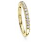 Δαχτυλίδι Eternity Band με διαμάντια εργαστηριακής καλλιέργειας 0,4 καράτια συνολικά, στρογγυλό σχήμα, κίτρινο χρυσό 14K Δαχτυλίδι Eternity Band με διαμάντια εργαστηριακής καλλιέργειας 0,4 καράτια συνολικά, στρογγυλό σχήμα, κίτρινο χρυσό 14K