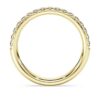 Δαχτυλίδι Eternity Band με διαμάντια εργαστηριακής καλλιέργειας 0,4 καράτια συνολικά, στρογγυλό σχήμα, κίτρινο χρυσό 14K Δαχτυλίδι Eternity Band με διαμάντια εργαστηριακής καλλιέργειας 0,4 καράτια συνολικά, στρογγυλό σχήμα, κίτρινο χρυσό 14K