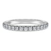 Δαχτυλίδι Eternity Band με διαμάντια εργαστηριακής καλλιέργειας 0,4 καράτια συνολικά, στρογγυλό σχήμα, λευκόχρυσο 14K Δαχτυλίδι Eternity Band με διαμάντια εργαστηριακής καλλιέργειας 0,4 καράτια συνολικά, στρογγυλό σχήμα, λευκόχρυσο 14K