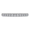 Δαχτυλίδι Eternity Band με διαμάντια εργαστηριακής καλλιέργειας 0,4 καράτια συνολικά, στρογγυλό σχήμα, λευκόχρυσο 14K Δαχτυλίδι Eternity Band με διαμάντια εργαστηριακής καλλιέργειας 0,4 καράτια συνολικά, στρογγυλό σχήμα, λευκόχρυσο 14K