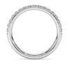 Δαχτυλίδι Eternity Band με διαμάντια εργαστηριακής καλλιέργειας 0,4 καράτια συνολικά, στρογγυλό σχήμα, λευκόχρυσο 14K Δαχτυλίδι Eternity Band με διαμάντια εργαστηριακής καλλιέργειας 0,4 καράτια συνολικά, στρογγυλό σχήμα, λευκόχρυσο 14K