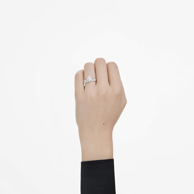 Δαχτυλίδι Eternity Band με διαμάντια εργαστηριακής καλλιέργειας 0,4 καράτια συνολικά, στρογγυλό σχήμα, λευκόχρυσο 14K Δαχτυλίδι Eternity Band με διαμάντια εργαστηριακής καλλιέργειας 0,4 καράτια συνολικά, στρογγυλό σχήμα, λευκόχρυσο 14K