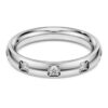 Δαχτυλίδι Eternity Band με διαμάντια εργαστηριακής καλλιέργειας 0,5 καράτια συνολικά, στρογγυλό σχήμα, λευκόχρυσο 14K Δαχτυλίδι Eternity Band με διαμάντια εργαστηριακής καλλιέργειας 0,5 καράτια συνολικά, στρογγυλό σχήμα, λευκόχρυσο 14K