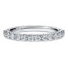 Δαχτυλίδι Eternity Band με διαμάντια εργαστηριακής καλλιέργειας 0,5 καράτια συνολικά, στρογγυλό σχήμα, λευκόχρυσο 14K Δαχτυλίδι Eternity Band με διαμάντια εργαστηριακής καλλιέργειας 0,5 καράτια συνολικά, στρογγυλό σχήμα, λευκόχρυσο 14K