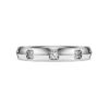 Δαχτυλίδι Eternity Band με διαμάντια εργαστηριακής καλλιέργειας 0,5 καράτια συνολικά, στρογγυλό σχήμα, λευκόχρυσο 14K Δαχτυλίδι Eternity Band με διαμάντια εργαστηριακής καλλιέργειας 0,5 καράτια συνολικά, στρογγυλό σχήμα, λευκόχρυσο 14K