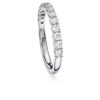 Δαχτυλίδι Eternity Band με διαμάντια εργαστηριακής καλλιέργειας 0,5 καράτια συνολικά, στρογγυλό σχήμα, λευκόχρυσο 14K Δαχτυλίδι Eternity Band με διαμάντια εργαστηριακής καλλιέργειας 0,5 καράτια συνολικά, στρογγυλό σχήμα, λευκόχρυσο 14K