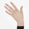 Δαχτυλίδι Eternity Halo Solitaire με διαμάντια εργαστηριακής καλλιέργειας 1,33 καράτια συνολικά, στρογγυλό σχήμα, λευκόχρυσο 14K Δαχτυλίδι Eternity Halo Solitaire με διαμάντια εργαστηριακής καλλιέργειας 1,33 καράτια συνολικά, στρογγυλό σχήμα, λευκόχρυσο 14K