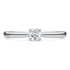 Δαχτυλίδι Eternity Solitaire με διαμάντια εργαστηριακής καλλιέργειας 0,25 καράτια συνολικά, στρογγυλό σχήμα, ασήμι 925 Δαχτυλίδι Eternity Solitaire με διαμάντια εργαστηριακής καλλιέργειας 0,25 καράτια συνολικά, στρογγυλό σχήμα, ασήμι 925