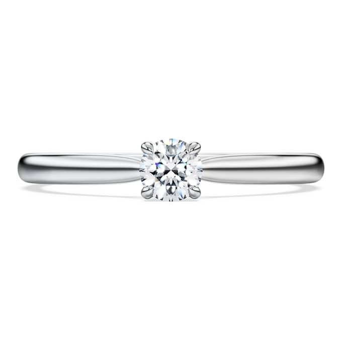 Δαχτυλίδι Eternity Solitaire με διαμάντια εργαστηριακής καλλιέργειας 0,25 καράτια συνολικά, στρογγυλό σχήμα, ασήμι 925 Δαχτυλίδι Eternity Solitaire με διαμάντια εργαστηριακής καλλιέργειας 0,25 καράτια συνολικά, στρογγυλό σχήμα, ασήμι 925