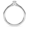 Δαχτυλίδι Eternity Solitaire με διαμάντια εργαστηριακής καλλιέργειας 0,25 καράτια συνολικά, στρογγυλό σχήμα, ασήμι 925 Δαχτυλίδι Eternity Solitaire με διαμάντια εργαστηριακής καλλιέργειας 0,25 καράτια συνολικά, στρογγυλό σχήμα, ασήμι 925