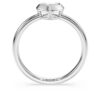 Δαχτυλίδι Eternity Solitaire με διαμάντια εργαστηριακής καλλιέργειας 0,5 καράτια συνολικά, σχήμα καρδιάς, ασήμι 925 Δαχτυλίδι Eternity Solitaire με διαμάντια εργαστηριακής καλλιέργειας 0,5 καράτια συνολικά, σχήμα καρδιάς, ασήμι 925