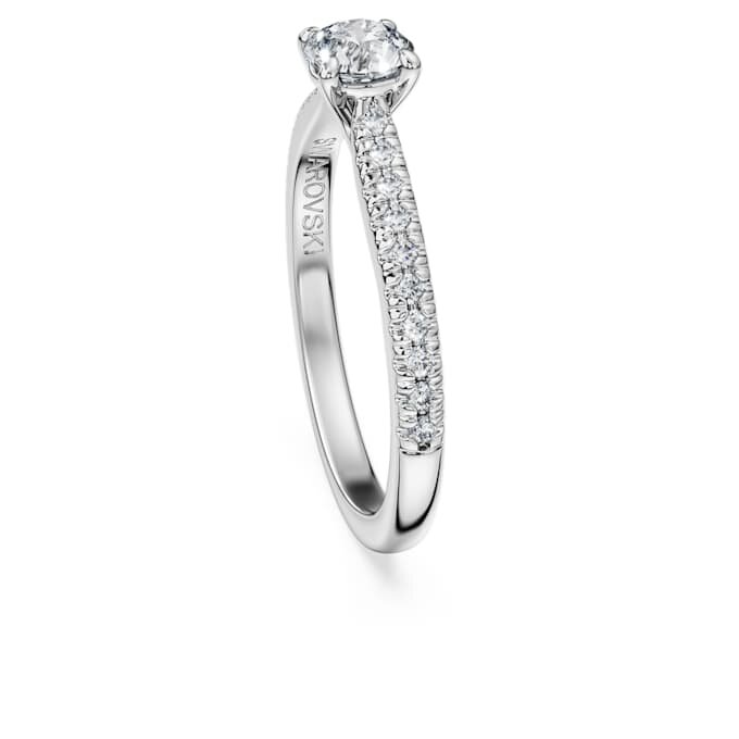 Δαχτυλίδι Eternity Solitaire με διαμάντια εργαστηριακής καλλιέργειας 0,7 καράτια συνολικά, στρογγυλό σχήμα, λευκόχρυσο 14 καρατίων Δαχτυλίδι Eternity Solitaire με διαμάντια εργαστηριακής καλλιέργειας 0,7 καράτια συνολικά, στρογγυλό σχήμα, λευκόχρυσο 14 καρατίων