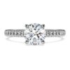 Δαχτυλίδι Eternity Solitaire με διαμάντια εργαστηριακής καλλιέργειας 1,2 Ct συνολικά, στρογγυλό σχήμα, λευκό χρυσό 14K Δαχτυλίδι Eternity Solitaire με διαμάντια εργαστηριακής καλλιέργειας 1,2 Ct συνολικά, στρογγυλό σχήμα, λευκό χρυσό 14K