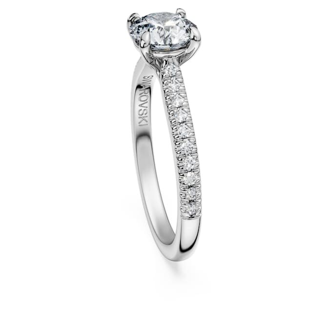 Δαχτυλίδι Eternity Solitaire με διαμάντια εργαστηριακής καλλιέργειας 1,2 Ct συνολικά, στρογγυλό σχήμα, λευκό χρυσό 14K Δαχτυλίδι Eternity Solitaire με διαμάντια εργαστηριακής καλλιέργειας 1,2 Ct συνολικά, στρογγυλό σχήμα, λευκό χρυσό 14K