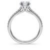 Δαχτυλίδι Eternity Solitaire με διαμάντια εργαστηριακής καλλιέργειας 1,2 Ct συνολικά, στρογγυλό σχήμα, λευκό χρυσό 14K Δαχτυλίδι Eternity Solitaire με διαμάντια εργαστηριακής καλλιέργειας 1,2 Ct συνολικά, στρογγυλό σχήμα, λευκό χρυσό 14K