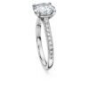 Δαχτυλίδι Eternity Solitaire με διαμάντια που έχουν δημιουργηθεί σε εργαστήριο, συνολικού βάρους 2,2 καρατίων, στρογγυλού σχήματος, από λευκό χρυσό 14K Δαχτυλίδι Eternity Solitaire με διαμάντια που έχουν δημιουργηθεί σε εργαστήριο, συνολικού βάρους 2,2 καρατίων, στρογγυλού σχήματος, από λευκό χρυσό 14K