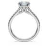 Δαχτυλίδι Eternity Solitaire με διαμάντια που έχουν δημιουργηθεί σε εργαστήριο, συνολικού βάρους 2,2 καρατίων, στρογγυλού σχήματος, από λευκό χρυσό 14K Δαχτυλίδι Eternity Solitaire με διαμάντια που έχουν δημιουργηθεί σε εργαστήριο, συνολικού βάρους 2,2 καρατίων, στρογγυλού σχήματος, από λευκό χρυσό 14K