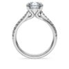 Δαχτυλίδι Eternity Solitaire με διαμάντια που έχουν δημιουργηθεί σε εργαστήριο, συνολικού βάρους 2,25 καρατίων, στρογγυλό σχήμα, λευκό χρυσό 14K Δαχτυλίδι Eternity Solitaire με διαμάντια που έχουν δημιουργηθεί σε εργαστήριο, συνολικού βάρους 2,25 καρατίων, στρογγυλό σχήμα, λευκό χρυσό 14K
