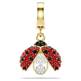 Idyllia Charm μεικτών κοπών, πασχαλίτσα, κόκκινο, επιχρυσωμένο