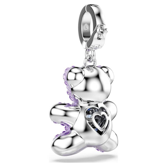 Idyllia Charm Mixed Cuts, Αρκουδάκι, Μωβ, Με επίστρωση ροδίου Idyllia Charm Mixed Cuts, Αρκουδάκι, Μωβ, Με επίστρωση ροδίου