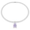 Idyllia Charm Mixed Cuts, Αρκουδάκι, Μωβ, Με επίστρωση ροδίου Idyllia Charm Mixed Cuts, Αρκουδάκι, Μωβ, Με επίστρωση ροδίου