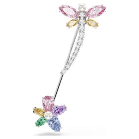 Καρφίτσα Ariana Grande X Swarovski με μικτή κοπή, λιβελλούλα, πολύχρωμη, επιμεταλλωμένη με ρόδιο Καρφίτσα Ariana Grande X Swarovski με μικτή κοπή, λιβελλούλα, πολύχρωμη, επιμεταλλωμένη με ρόδιο