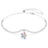 Κολιέ Ariana Grande X Swarovski με ποικίλες κοπές, λουλούδι, πολύχρωμο, επιροδιωμένο Κολιέ Ariana Grande X Swarovski με ποικίλες κοπές, λουλούδι, πολύχρωμο, επιροδιωμένο
