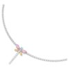 Κολιέ Ariana Grande X Swarovski σε σχήμα Y με μικτή κοπή, λιβελούλα, πολύχρωμο, επιροδιωμένο Κολιέ Ariana Grande X Swarovski σε σχήμα Y με μικτή κοπή, λιβελούλα, πολύχρωμο, επιροδιωμένο