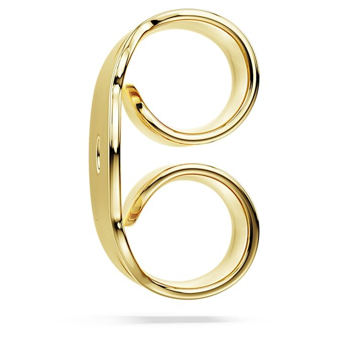 Κούμπωμα σκουλαρίκι Eternity από κίτρινο χρυσό 14K Κούμπωμα σκουλαρίκι Eternity από κίτρινο χρυσό 14K