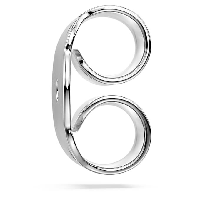 Κούμπωμα σκουλαρίκι Eternity από λευκό χρυσό 14K Κούμπωμα σκουλαρίκι Eternity από λευκό χρυσό 14K