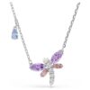 Κρεμαστό Ariana Grande X Swarovski με μικτή κοπή, λιβελλούλα, πολύχρωμο, επιροδιωμένο Κρεμαστό Ariana Grande X Swarovski με μικτή κοπή, λιβελλούλα, πολύχρωμο, επιροδιωμένο