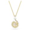 Κρεμαστό φίδι με κρυστάλλινη πέρλα, ανάμεικτες κοπές, Έτος του Φιδιού, Λευκό, Επιχρυσωμένο Κρεμαστό φίδι με κρυστάλλινη πέρλα, ανάμεικτες κοπές, Έτος του Φιδιού, Λευκό, Επιχρυσωμένο