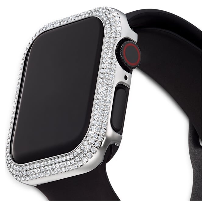 Λαμπερή θήκη για Apple Watch® Series 4 & 5, 40 mm, ασημί απόχρωση Λαμπερή θήκη για Apple Watch® Series 4 & 5, 40 mm, ασημί απόχρωση
