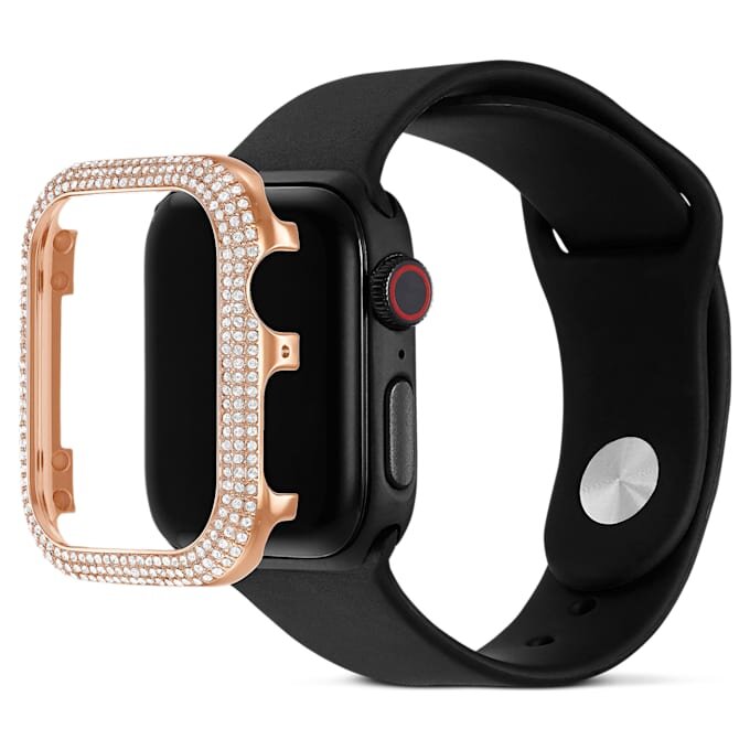 Λαμπερή θήκη για Apple Watch® Series 4 & 5, 40 mm, χρώμα ροζ χρυσού Λαμπερή θήκη για Apple Watch® Series 4 & 5, 40 mm, χρώμα ροζ χρυσού