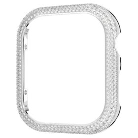 Λαμπερή θήκη για Apple Watch® Series 7, 41 mm, ασημί απόχρωση