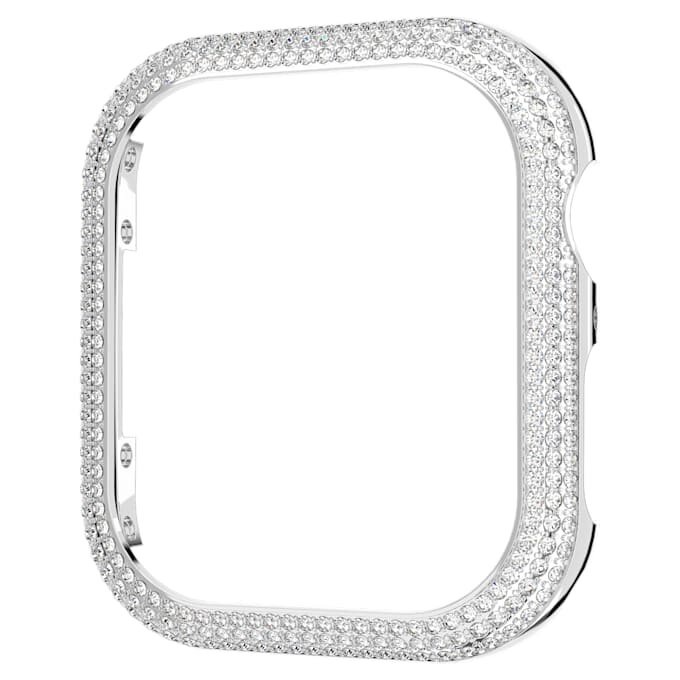 Λαμπερή θήκη για Apple Watch® Series 7, 41 mm, ασημί απόχρωση Λαμπερή θήκη για Apple Watch® Series 7, 41 mm, ασημί απόχρωση