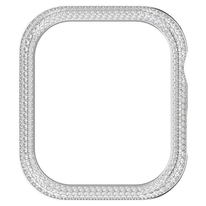 Λαμπερή θήκη για Apple Watch® Series 7, 41 mm, ασημί απόχρωση Λαμπερή θήκη για Apple Watch® Series 7, 41 mm, ασημί απόχρωση