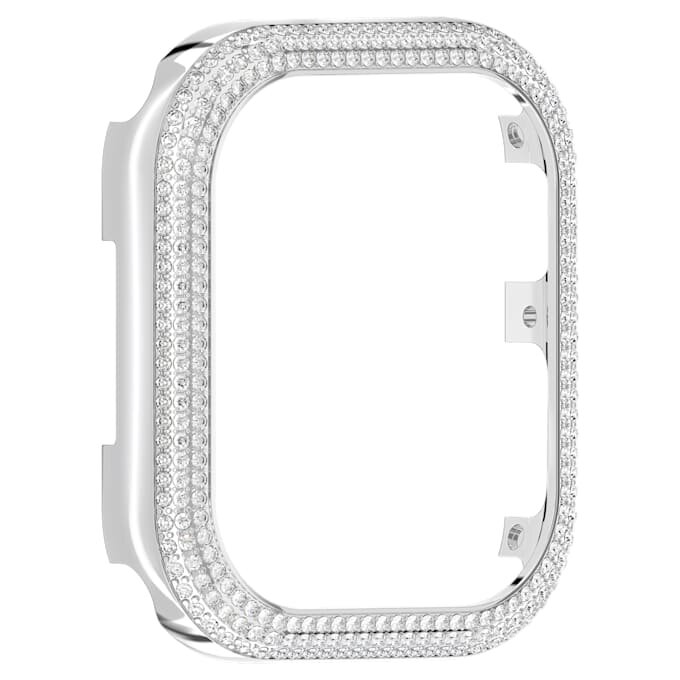 Λαμπερή θήκη για Apple Watch® Series 7, 41 mm, ασημί απόχρωση Λαμπερή θήκη για Apple Watch® Series 7, 41 mm, ασημί απόχρωση