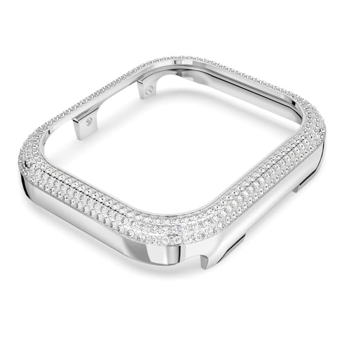Λαμπερή θήκη για Apple Watch® Series 7, 41 mm, ασημί απόχρωση Λαμπερή θήκη για Apple Watch® Series 7, 41 mm, ασημί απόχρωση