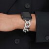 Λουράκι αλυσίδας για Apple Watch® 40 mm & 41 mm, ασημί απόχρωση, ανοξείδωτο ατσάλι Λουράκι αλυσίδας για Apple Watch® 40 mm & 41 mm, ασημί απόχρωση, ανοξείδωτο ατσάλι