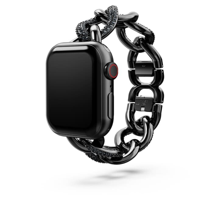 Λουράκι αλυσίδας για Apple Watch® 40 mm & 41 mm, μαύρο, μαύρο φινίρισμα Λουράκι αλυσίδας για Apple Watch® 40 mm & 41 mm, μαύρο, μαύρο φινίρισμα