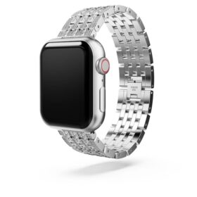 Λουράκι Princess για Apple Watch® 40 mm & 41 mm, ασημί απόχρωση, ανοξείδωτο ατσάλι
